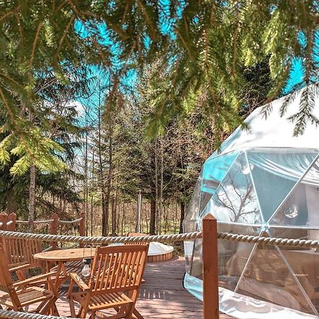Medve Dome - Luxury Camping In The Middle Of Nature Hotel Vlahita Buitenkant foto