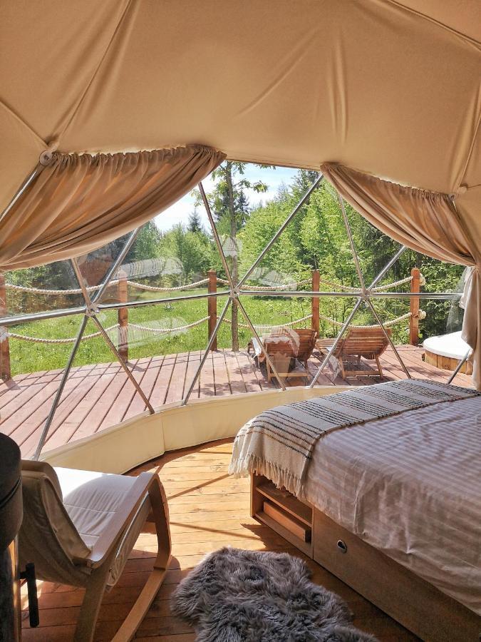 Medve Dome - Luxury Camping In The Middle Of Nature Hotel Vlahita Buitenkant foto